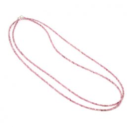 Pink Tourmaline Κολιέ