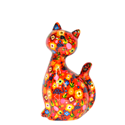 148-00029L Κεραμικός κουμπαράς κεραμικος κουμπαρας pomme pidou money box γάτα γατα