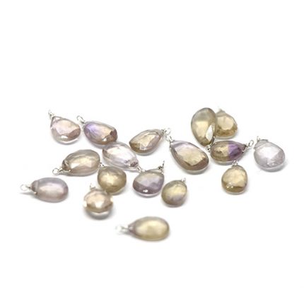 SP.MOTIF02.AMETRINE.AG (2) kinitro κίνητρο εξαρτήματα κοσμημάτων ασημένια υλικά για κοσμήματα χονδρική ιανική ημιπολύτιμες ημιπολύτιμη μοτίφ κρεμαστό με πολύτιμες μοτιφ κρεμαστο με πολυτιμες