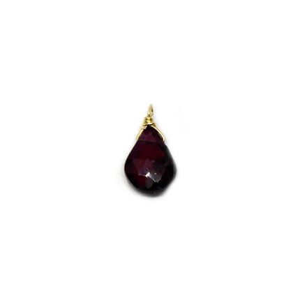 SP.MOTIF02.GARNET.G kinitro κίνητρο εξαρτήματα κοσμημάτων ασημένια υλικά για κοσμήματα χονδρική ιανική ημιπολύτιμες ημιπολύτιμη μοτίφ κρεμαστό με πολύτιμες μοτιφ κρεμαστο με πολυτιμες