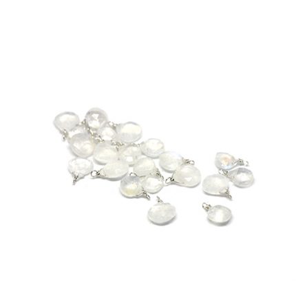 SP.MOTIF02.MOONSTONE.AG kinitro κίνητρο εξαρτήματα κοσμημάτων ασημένια υλικά για κοσμήματα χονδρική ιανική ημιπολύτιμες ημιπολύτιμη μοτίφ κρεμαστό με πολύτιμες μοτιφ κρεμαστο με πολυτιμες