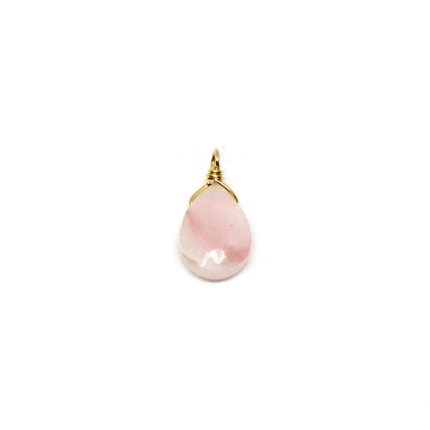 SP.MOTIF02.PINKOPAL.G kinitro κίνητρο εξαρτήματα κοσμημάτων ασημένια υλικά για κοσμήματα χονδρική ιανική ημιπολύτιμες ημιπολύτιμη μοτίφ κρεμαστό με πολύτιμες μοτιφ κρεμαστο με πολυτιμες
