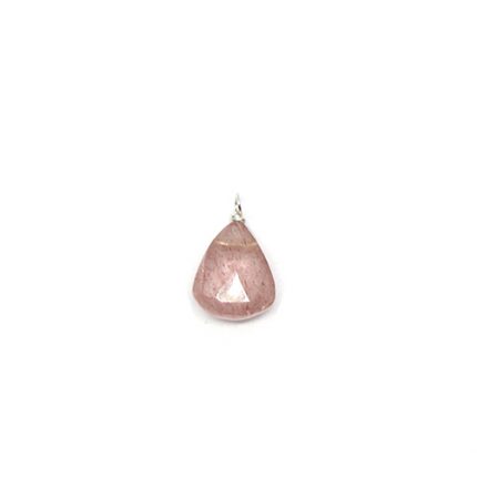 SP.MOTIF02.TOURMALINEPINK.AG (2) kinitro κίνητρο εξαρτήματα κοσμημάτων ασημένια υλικά για κοσμήματα χονδρική ιανική ημιπολύτιμες ημιπολύτιμη μοτίφ κρεμαστό με πολύτιμες μοτιφ κρεμαστο με πολυτιμες