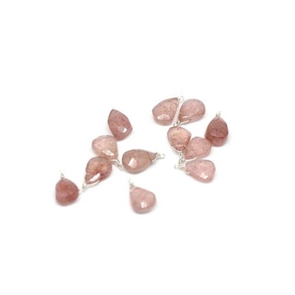 SP.MOTIF02.TOURMALINEPINK.AG kinitro κίνητρο εξαρτήματα κοσμημάτων ασημένια υλικά για κοσμήματα χονδρική ιανική ημιπολύτιμες ημιπολύτιμη μοτίφ κρεμαστό με πολύτιμες μοτιφ κρεμαστο με πολυτιμες