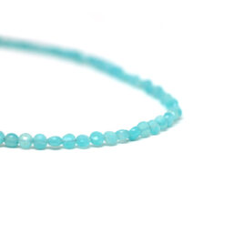 Amazonite Κολιέ "Φακή"