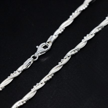 TR14.AG Ag925 kinitro κίνητρο εξαρτήματα κοσμημάτων ασημένια εξαρτήματα κοσμημάτων χονδρική λιανική αλυσίδα έτοιμη αλυσίδες έτοιμες