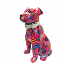 148-00311_G διακοσμητικός διακοσμητικος Κεραμικός κουμπαράς κεραμικος κουμπαρας pomme pidou money box σκύλος σκυλος σκυλάκι σκυλακι