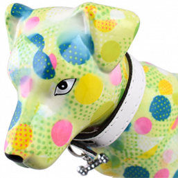 148-00311_I_2 διακοσμητικός διακοσμητικος Κεραμικός κουμπαράς κεραμικος κουμπαρας pomme pidou money box σκύλος σκυλος σκυλάκι σκυλακι