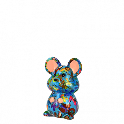 148-00626_E Κεραμικός διακοσμητικός διακοσμητικος κουμπαράς κεραμικος κουμπαρας pomme pidou ποντικάκι ποντικακι ποντίκι ποντικι