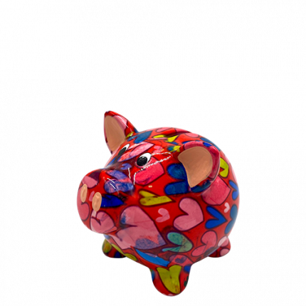148-00628 5 Κεραμικός διακοσμητικός διακοσμητικος κουμπαράς κεραμικος κουμπαρας pomme pidou γουρουνάκι γουρουνακι γουρούνι γουρουνι