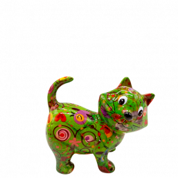 148-00759_A1 διακοσμητικός διακοσμητικος Κεραμικός κουμπαράς κεραμικος κουμπαρας pomme pidou money box γατούλα γατουλα γατα γάτα