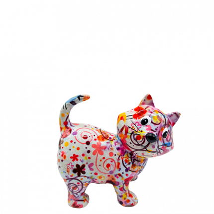 148-00759_B1 διακοσμητικός διακοσμητικος Κεραμικός κουμπαράς κεραμικος κουμπαρας pomme pidou money box γατούλα γατουλα γατα γάτα