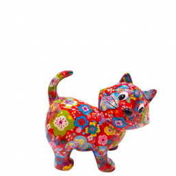 148-00759_C1 διακοσμητικός διακοσμητικος Κεραμικός κουμπαράς κεραμικος κουμπαρας pomme pidou money box γατούλα γατουλα γατα γάτα