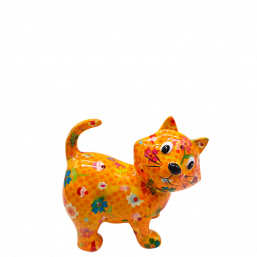 148-00759_D1 διακοσμητικός διακοσμητικος Κεραμικός κουμπαράς κεραμικος κουμπαρας pomme pidou money box γατούλα γατουλα γατα γάτα
