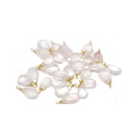 SP.MOTIF02.PINKMONGONITE.G kinitro κίνητρο εξαρτήματα κοσμημάτων ασημένια υλικά για κοσμήματα χονδρική ιανική ημιπολύτιμες ημιπολύτιμη μοτίφ κρεμαστό με πολύτιμες μοτιφ κρεμαστο με πολυτιμες