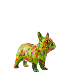 148-01012_greenairballoon διακοσμητικός διακοσμητικος Κεραμικός κουμπαράς κεραμικος κουμπαρας pomme pidou money box σκύλος σκυλος διακοσμητικά σπιτιού διακοσμητικα σπιτιου γαλλικό bulldog