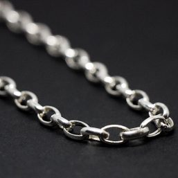 VR0180-80X53.AG Ag925 kinitro κίνητρο εξαρτήματα κοσμημάτων ασημένια εξαρτήματα κοσμημάτων χονδρική λιανική αλυσίδα αλυσίδες με το μέτρο