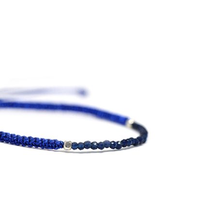SP.AR.MAKRAME.BLUESAPPHIRE kinitro κινητρο εξαρτήματα κοσμημάτων κοσμήματα εξαρτηματα κοσμηματων κοσμηματα βραχιόλια βραχιολάκια μακραμέ μακραμε βραχιολια βραχιολακια