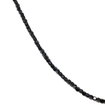 SP.KE.BLACKSPINEL.2.5X2.5 kinitro κίνητρο εξαρτήματα κοσμημάτων ασημένια υλικά για κοσμήματα χονδρική λιανική πολύτιμες πολύτιμη κολιέ με πολύτιμες κολιε με πολυτιμες