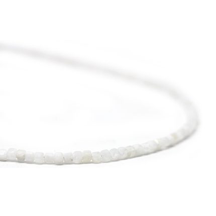 SP.KE.MOONSTONE.2.5X2.5 kinitro κίνητρο εξαρτήματα κοσμημάτων ασημένια υλικά για κοσμήματα χονδρική λιανική πολύτιμες πολύτιμη κολιέ με πολύτιμες κολιε με πολυτιμες