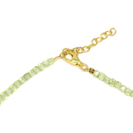 SP.KE.PERIDOT.2.5X2.5 kinitro κίνητρο εξαρτήματα κοσμημάτων ασημένια υλικά για κοσμήματα χονδρική λιανική πολύτιμες πολύτιμη κολιέ με πολύτιμες κολιε με πολυτιμες