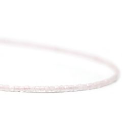 SP.KE.PINKQUARTZ.2.5X2.5 kinitro κίνητρο εξαρτήματα κοσμημάτων ασημένια υλικά για κοσμήματα χονδρική λιανική πολύτιμες πολύτιμη κολιέ με πολύτιμες κολιε με πολυτιμες