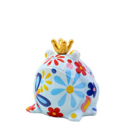 148-01247B Κεραμικός κουμπαράς βάτραχος βατραχος κεραμικος κουμπαρας απο pomme pidou