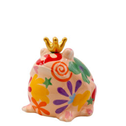 148-01247D Κεραμικός κουμπαράς βάτραχος βατραχος κεραμικος κουμπαρας απο pomme pidou