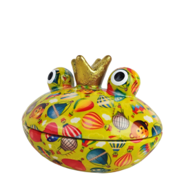 148-01282_2 βαζάκι βαζακι διακοσμητικός διακοσμητικος Κεραμικός κεραμικος pomme pidou βάτραχος βατραχος βατραχάκι βατραχακι μπισκοτιέρα μπισκοτιερα μπιζουτιέρα μπιζουτιερα