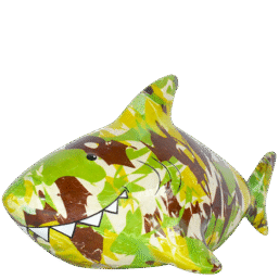 148-00756_4 διακοσμητικός διακοσμητικος Κεραμικός κουμπαράς κεραμικος κουμπαρας pomme pidou money box καρχαρίας καρχαριας