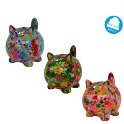 Productfoto's Novelties NJ24 XD - 148-01328 διακοσμητικός διακοσμητικος Κεραμικός κουμπαράς κεραμικος κουμπαρας pomme pidou money box γατούλα γατουλα γατα γάτα