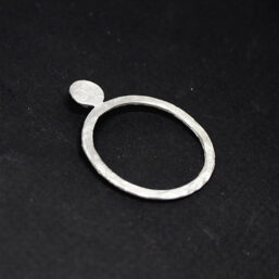 KO.206.AG Ag925 kinitro κίνητρο εξαρτήματα κοσμημάτων ασημένια εξαρτήματα κοσμημάτων χονδρική λιανική μοτίφ διακοσμητικά στοιχεία στρογγυλό στρογγυλο