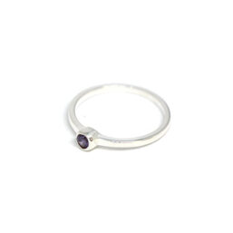 R1103.PURPLE Ag925 kinitro κίνητρο εξαρτήματα κοσμημάτων ασημένια υλικά για κοσμήματα χονδρική λιανική δαχτυλίδι