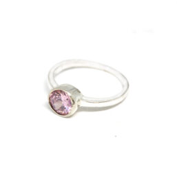 R1107.PINK Ag925 kinitro κίνητρο εξαρτήματα κοσμημάτων ασημένια υλικά για κοσμήματα χονδρική λιανική δαχτυλίδι