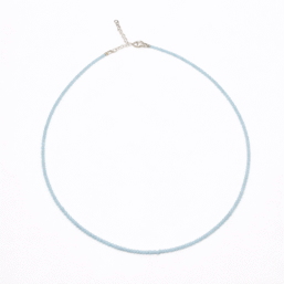 SP.KE.AQUAMARINA.42+3 kinitro κίνητρο εξαρτήματα κοσμημάτων ασημένια υλικά για κοσμήματα χονδρική λιανική πολύτιμες πολύτιμη κολιέ με πολύτιμες κολιε με πολυτιμες