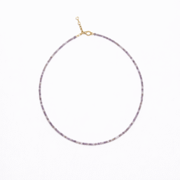 SP.KE.LAVENDERAMETHYST.42+3 kinitro κίνητρο εξαρτήματα κοσμημάτων ασημένια υλικά για κοσμήματα χονδρική λιανική πολύτιμες πολύτιμη κολιέ με πολύτιμες κολιε με πολυτιμες