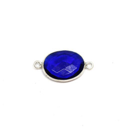 SP.MOTIF06.BLUECHALCEDONY kinitro κίνητρο εξαρτήματα κοσμημάτων ασημένια υλικά για κοσμήματα χονδρική ιανική ημιπολύτιμες ημιπολύτιμη μοτίφ κρεμαστό με πολύτιμες μοτιφ κρεμαστο με πολυτιμες